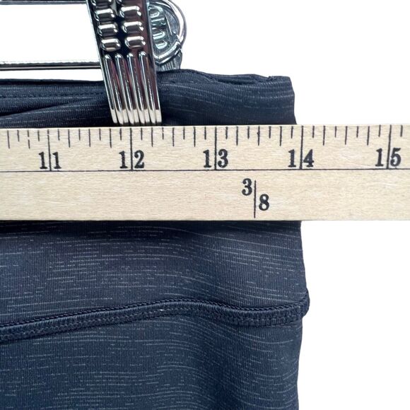 Outdoor Voices TechSweat Flex Leggings Womens M Black Cropped Activewear Stretch - Picture 5 of 11